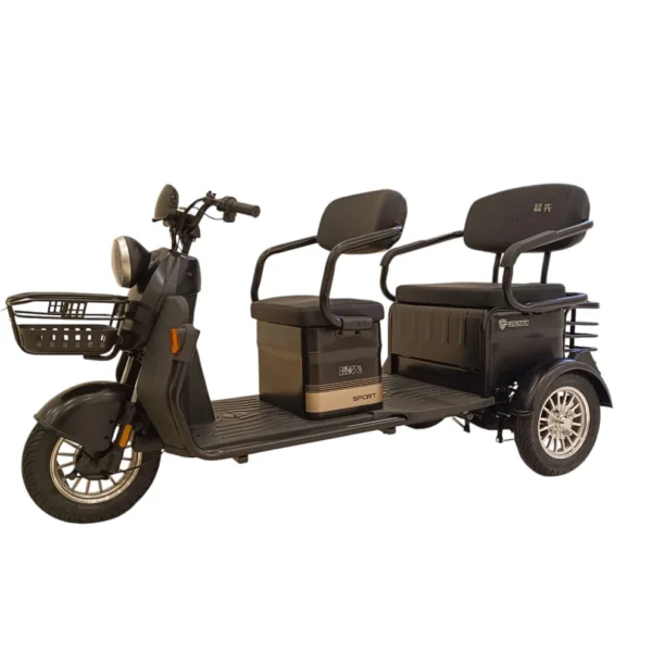 Blackb_36c95a95-2204-419d-b153-33d2512a7e50.webp T30 Heavy Duty 3-Seater Electric Mobility Scooter | Powerful & Comfortable | GHAZI BICyCLE