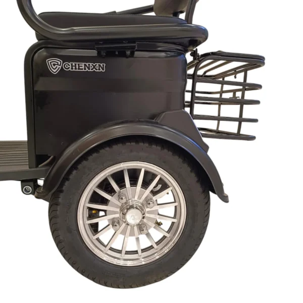 Blackh_f135db5c-4217-4def-ab57-751f86023f87.webp T30 Heavy Duty 3-Seater Electric Mobility Scooter | Powerful & Comfortable | GHAZI BICyCLE