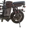 Folding Electric Bike – 450W Motor, 48V 15AH Battery, 2-Seater with Pedals