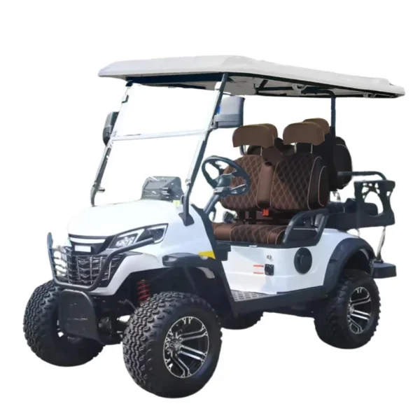 Premium Quality 4-Seater Electric Golf Cart | Long Range 60V Battery | GHAZI BICyCLE