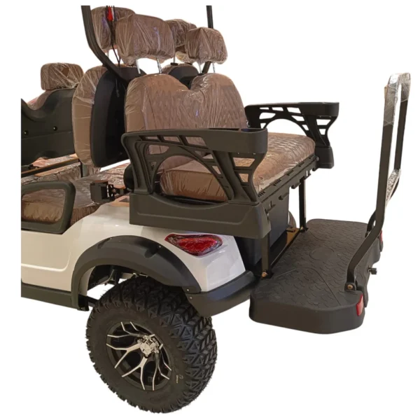 Six-Seater Electric Golf Cart with Sound Bar | 5000W Motor | 60V 105Ah Long Range – GHAZI BICYCLE