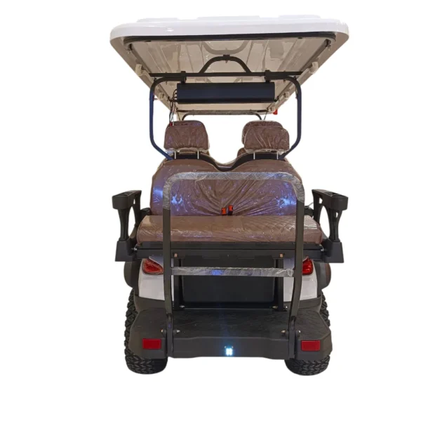 Six-Seater Electric Golf Cart with Sound Bar | 5000W Motor | 60V 105Ah Long Range – GHAZI BICYCLE