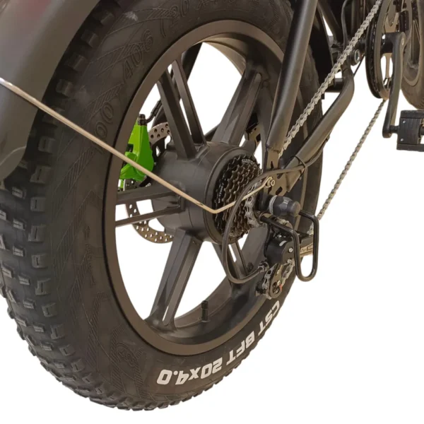 A13 Fat Tire E-Bike | Samsung Battery | 7-Speed Off-Road Bicycle – GHAZI