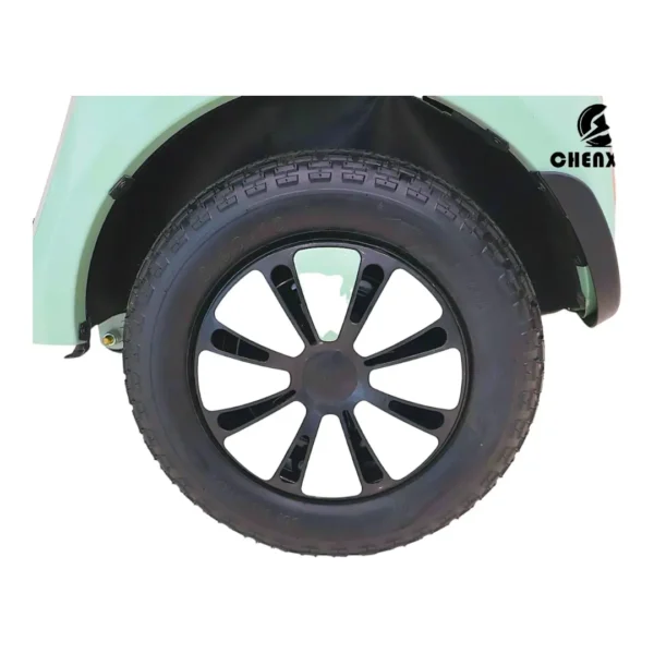 Electric Family Tuk Tuk with Roof – 3-Seater Eco-Friendly Mini golf in Dubai | My Golf Ride Bicycle