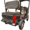 T13 Eco Size 4-Wheel 3-Seat Electric Golf Cart | Music Speakers & Reverse Mode | GHAZI BICyCLE