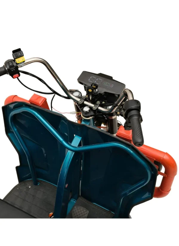 Electric Tuk Tuk 1.6M Cargo Tricycle with Trolley | 1500W Motor | Ghazi Bicycle