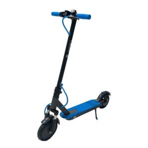 XM-M365-E-Scooter-with-Suspension-1.jpg XM-M365 E-Scooter with Suspension & Non-Inflatable Tires, Mobile App Connectivity (Blue)-GHAZI
