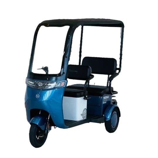 S5 Tri-Wheel Electric Scooter with Roof & Basket | Comfortable & Practical | GHAZI BICyCLE