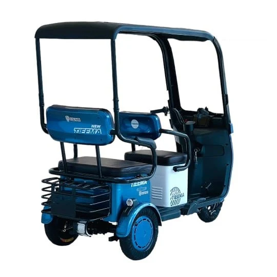 S5 Tri-Wheel Electric Scooter with Roof & Basket | Comfortable & Practical | GHAZI BICyCLE