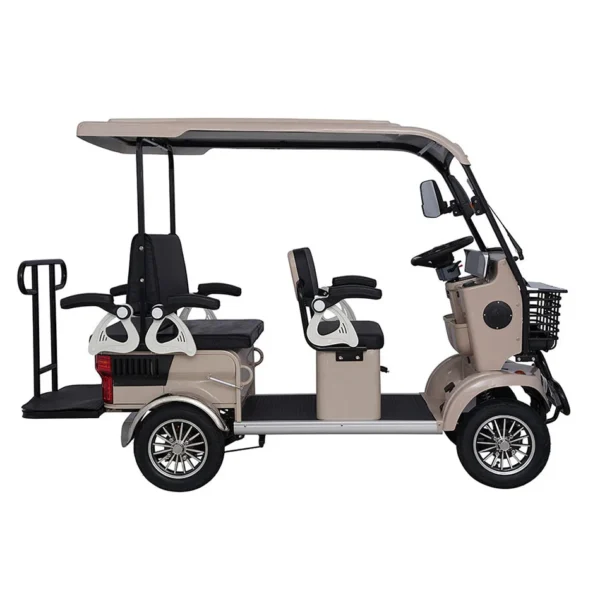 GHAZI Electric 5 Seater Golf Cart 1200w 48v32- Mobility -Scooter- for Adults. with Storage Box