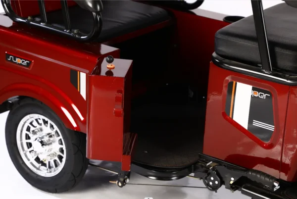 Electric Tricycle Small Buggy  Scooter | Speed 25–35 km/h| 3 Wheels for Farm & Home Use